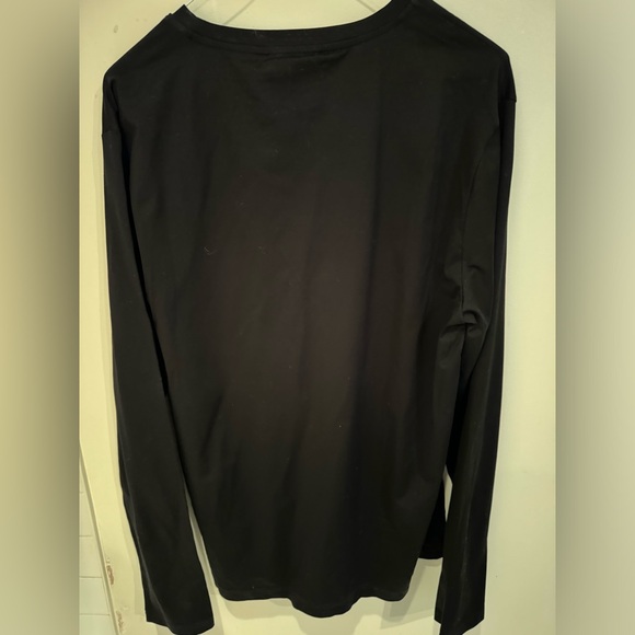 Prada Black Stretch Long Sleeve T-Shirt (size XL) - Picture 2 of 8